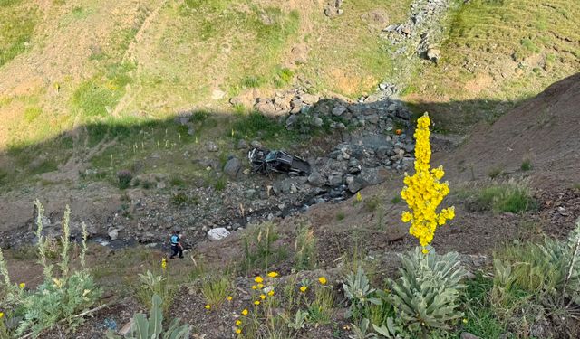 Feci kazade 150 metrelik uçuruma yuvarlandı