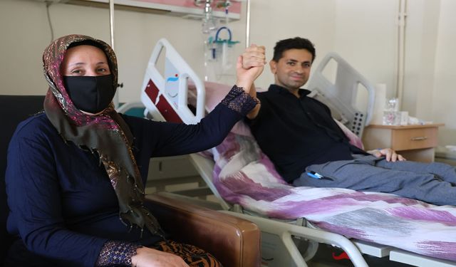 Önce kilo verdi, sonra böbreğini verdi