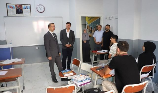 Cizre’de Final Kurs Merkezi’ne Eğitim Ziyareti