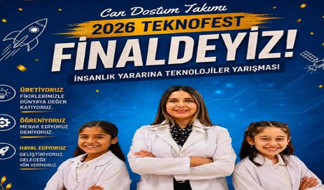 Cizre'nin Genç Mucitleri TEKNOFEST 2026 Finalinde