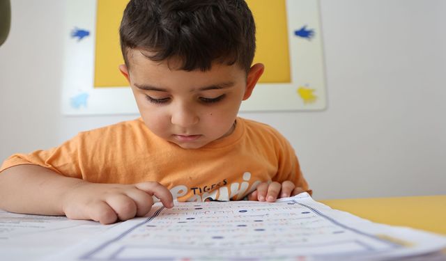 4 yaşındaki Kerem Kayra 6 ayda Kur'an-ı Kerim öğrendi