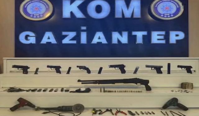 7 silah ile 17 adet tarihi eser ele geçirildi 1 gözaltı