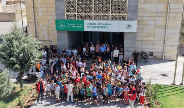 Sınırdaki çocuklar yazın ekran yerine etkinlikleri seçti