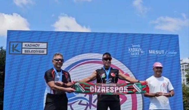 Triatlonda Zirve Cizreli Ramazan Değer'in Oldu