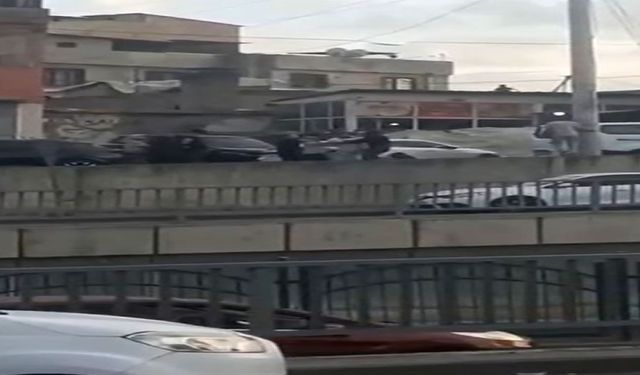 3 kişinin öldüğü silahlı kavga anı kamerada