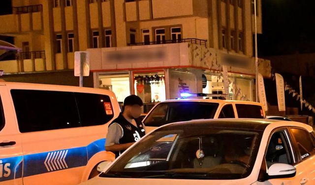 Asayiş uygulamasında 22 sürücüye 206 bin lira ceza