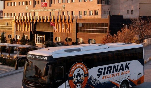 Başkan Yarka’dan Şırnak Belediye Spor’a Otobüs Desteği