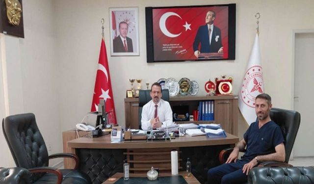 Cizre Devlet Hastanesi’nde Uzm. Dr. Abdulgaffar Ergin’e veda