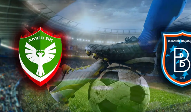 Amedspor farka koştu, Başakşehir’i gole boğdu