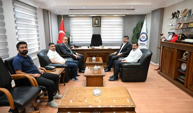 Şırnak TSO’dan Volkan Sazak’a veda