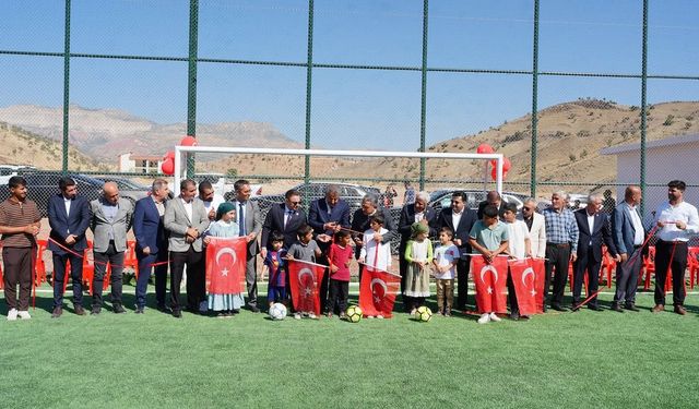 Şırnak’ta gençlere yeni spor alanı