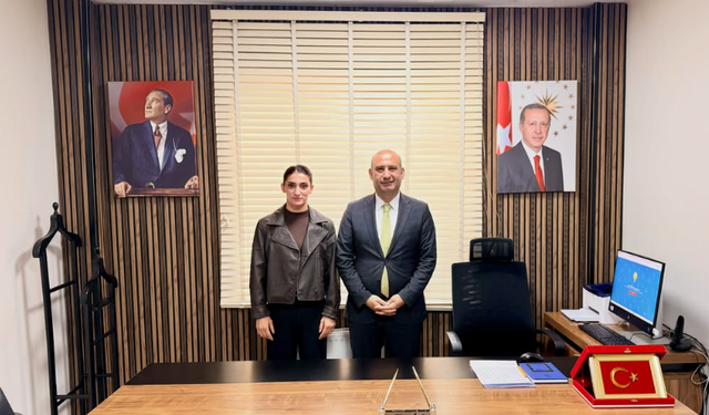 Müdür Demirtaş, milli boksör Pınar Benek’i ağırladı