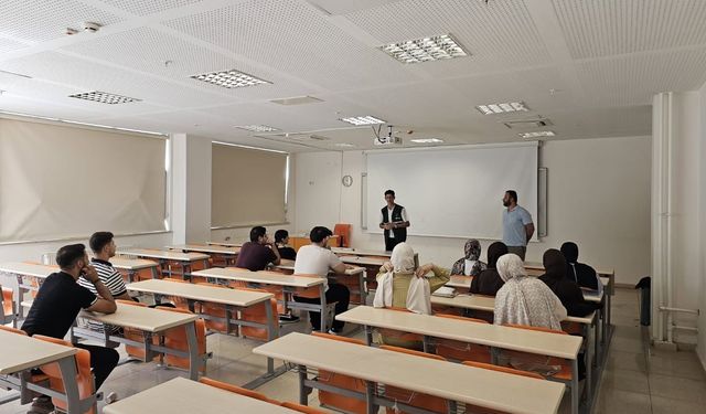 Şırnak’ta Gençlere Bağımlılıkla Mücadele Eğitimi
