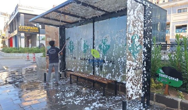 Şırnak’ta cadde ve sokaklarda temizlik çalışması