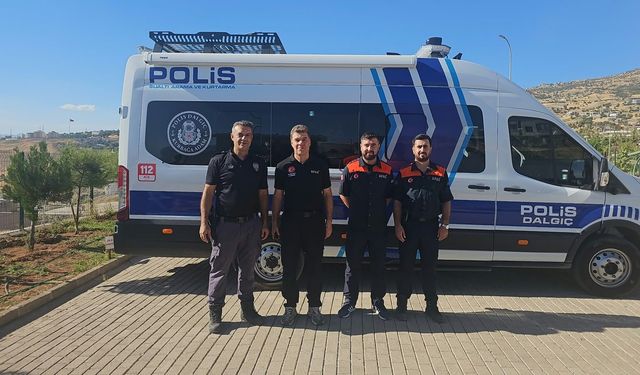 Cizre’de Polis Dalgıç Ekibi Göreve Başladı