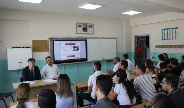 Cizre’de yeni eğitim yılı başladı İlçe Milli Eğitim Müdürlüğü sahaya indi