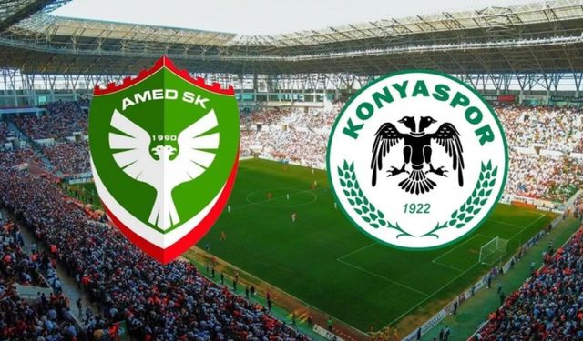 GOL! Amedspor, Diagne ile Konyaspor karşısında öne geçti