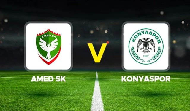 Amedspor-Konyaspor Maçında Heyecan Başladı