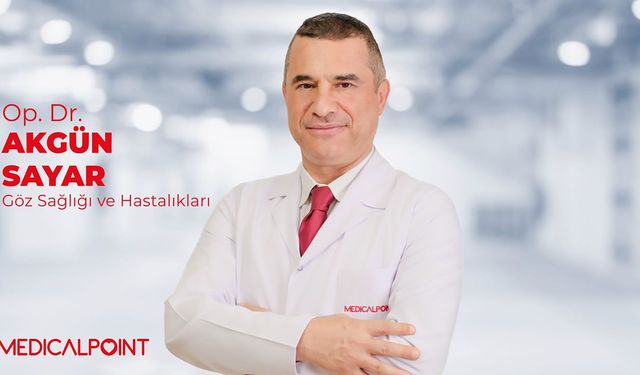 Op. Dr. Sayar "Sonbaharda göz kuruluğuna dikkat"