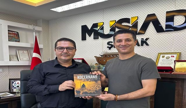 Koçername, Müsiad Şırnak Başkanı Ahmet Adan’a Takdim Edildi