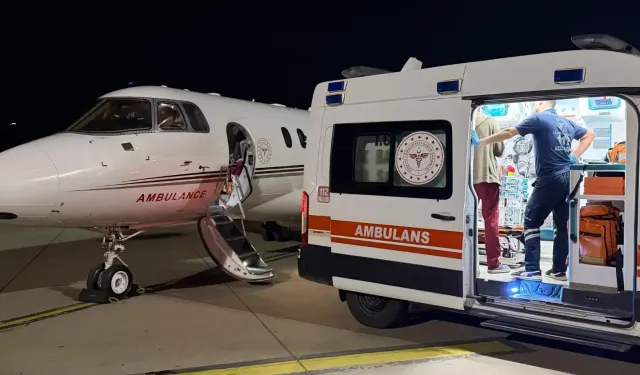 Şırnak’tan Ankara’ya Ambulans Uçakla Yenidoğan Nakli