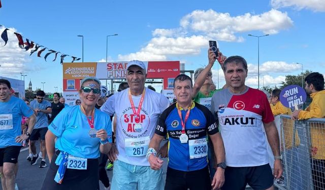 İstanbul’da Cizre İçin Koştu, Dereceyle Döndü