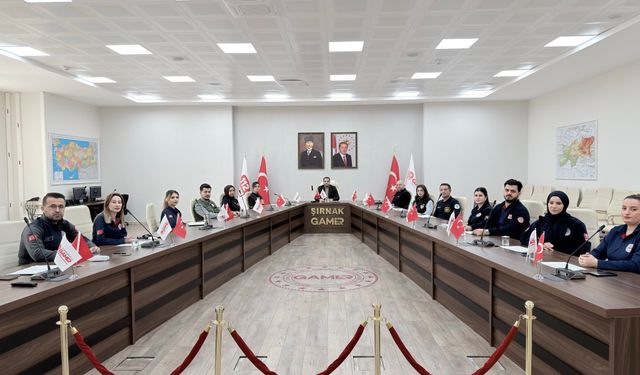 Şırnak 112 acil’de hizmet kalitesi için önemli toplantı