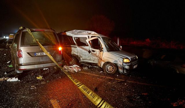 Mardin’de Feci Kaza: 3 Ölü, 6 Yaralı
