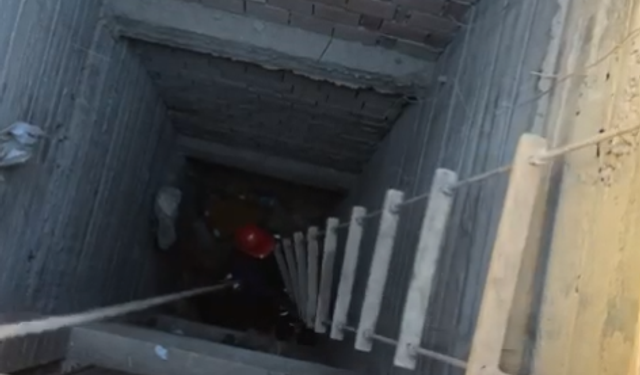 Cizre’de 10 Metrelik Boşluktaki Can Pazarı Ekiplerin Müdahalesiyle Son Buldu