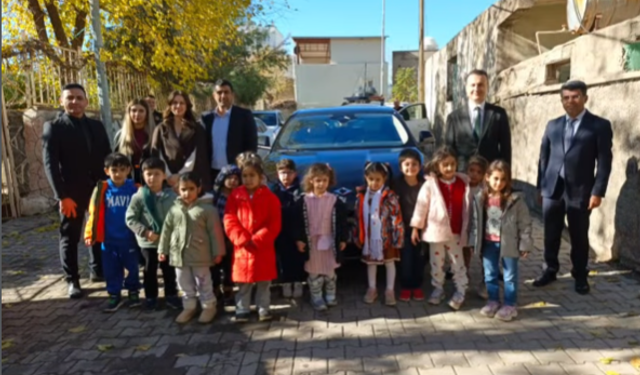 İdil’de Minik Öğrencilere TOGG Sürprizi