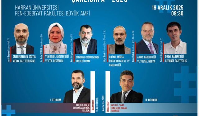 70 ilden gazeteciler dijital habercilik çalıştayı için Şanlıurfa’da buluşacak