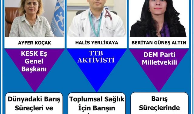 KESK’ten Cizre’de Büyük Barış Paneli