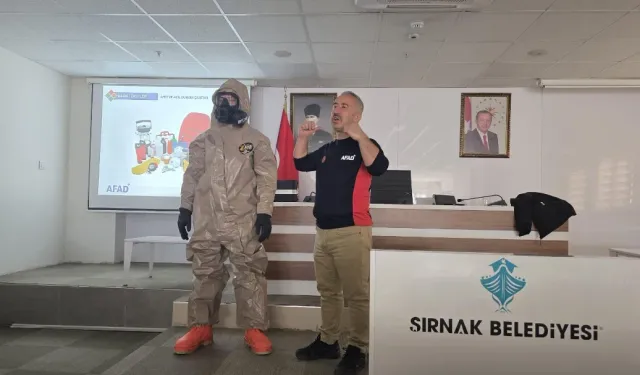 Şırnak’ta KBRN Olaylarına Karşı Psikososyal Destek Çalışmaları Sürüyor