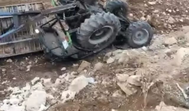 Gabar Dağı Traktör Kazasında 5 Kişi Ağır, Toplam 13 Yaralı