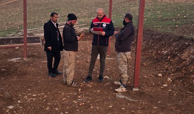 Şırnak’taki Meralar İçin Islah Projesi Devam Ediyor