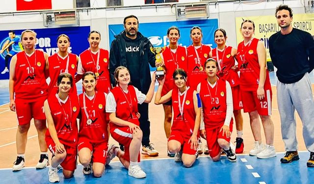 Okul Sporları Basketbol Genç Kızlar İl Birinciliği Tamamlandı