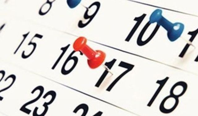 2026 Resmi Tatil Takvimi Açıklandı