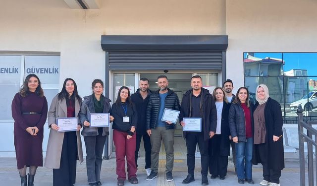 Şırnak'ta Gençlik ve Spor Personeline SAHA Eğitimi