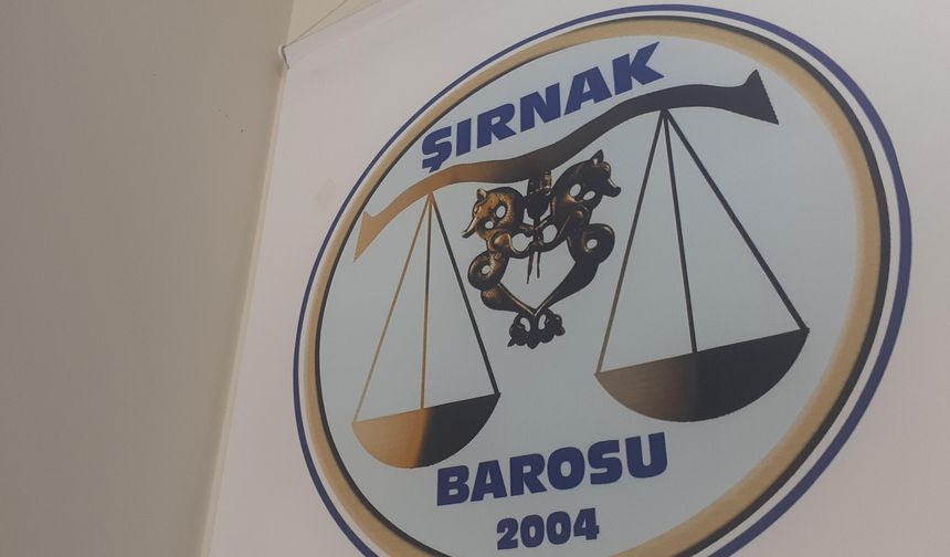 Şırnak dahil 16 barodan çağrı, Sorumlular hesap vermeli