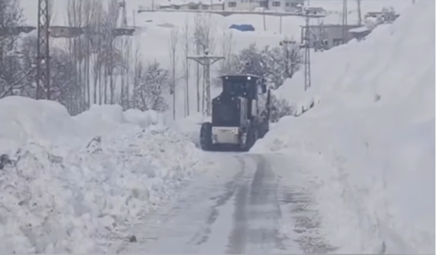 Beytüşşebap’ta Kar Mesaisi
