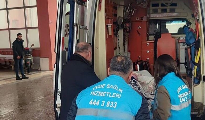 Zorlu Hava, Evde Sağlık Hizmetlerini Durduramadı