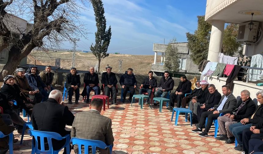 Silopi’de Çiftçiler Tarım İçin Buluştu