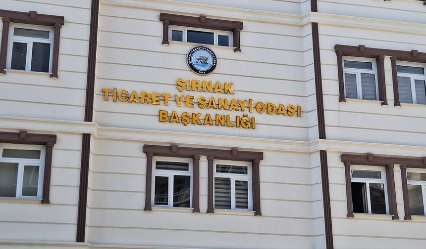 Şırnak TSO’dan Üyelerine Önemli Duyuru!