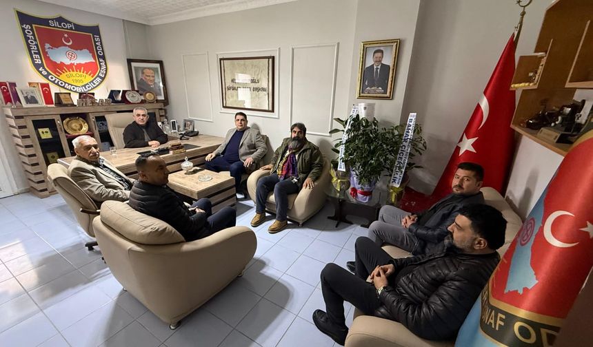 Silopi Kent Platformu’ndan Başkan Haşimoğlu’na hayırlı olsun ziyareti