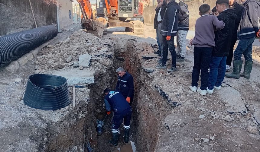 Silopi’de su altyapısı güçleniyor