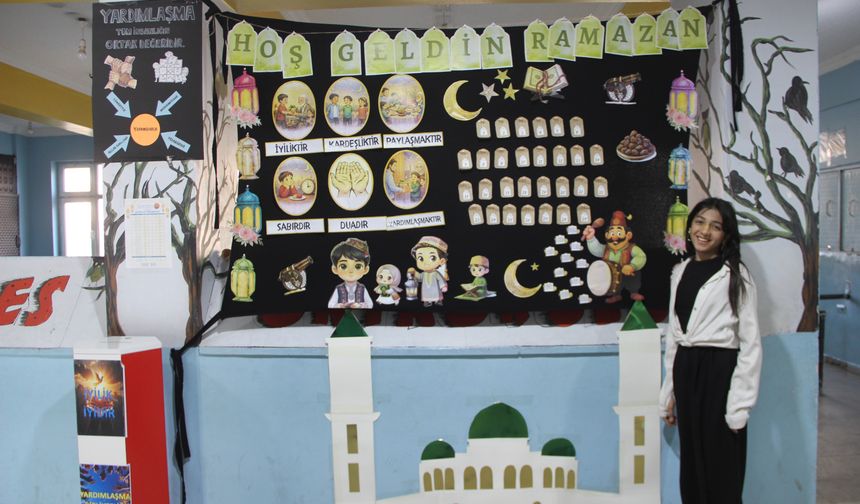 Cizre Okullarında Ramazan Etkinlikleri Başladı