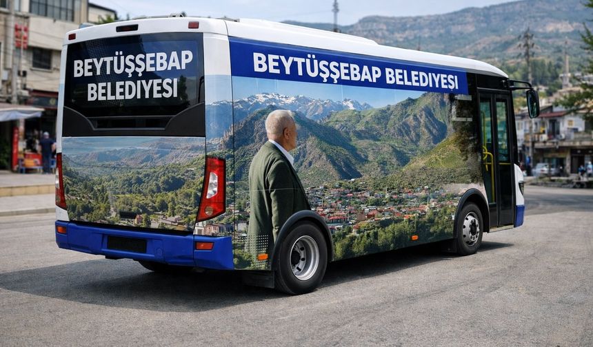 Beytüşşebap Belediyesi'nden Yeni Otobüs Hamlesi