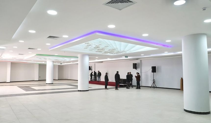 Şırnak’a Yeni Düğün Salonu Geliyor
