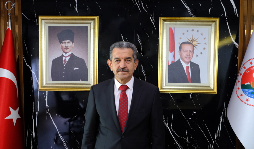 Şırnak Valisi Birol Ekici’den Ramazan Ayı Mesajı