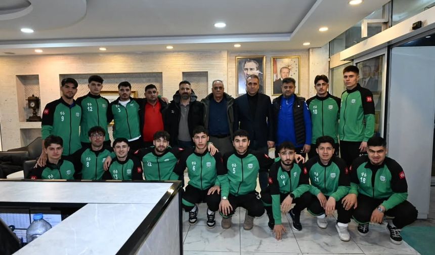 Emniyet Müdürü Sazak’tan Müsabaka Öncesi Dostluk Ziyareti